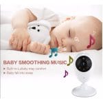Baby monitor kamera ekran aplikacije i upravljanje mobilnim