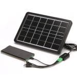 Solarni panel 15w iz drugog ugla prikazuje solarni sistem