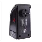 Handy Heater grejalica u desnom profilu sa svim kontrolama vidljive