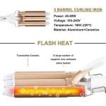 Detalj keramičkih cevi rozie figure temperatura