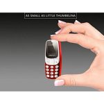 Mini telefon iz bočnog ugla sa detaljima tastera