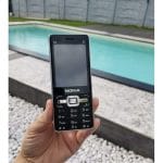 Krupni plan tastature Nokia A1 sa srpskim karakterima