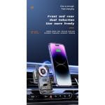 auto držač sa bežičnim punjačem - u upotrebi