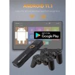 Game Stick ekran interfejsa Android TV menija