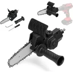 Adapter za bušilicu pored novčića pokazujući male dimenzije