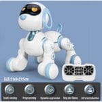 Tehnički detalji pas robota motor senzori elektronika