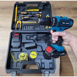 TitanPower aku srafilica busilica cekic 68v sa baterijama
