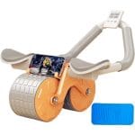 Ab roller u akciji tokom vežbanja stomačnih mišića sa ispravnom tehnikom