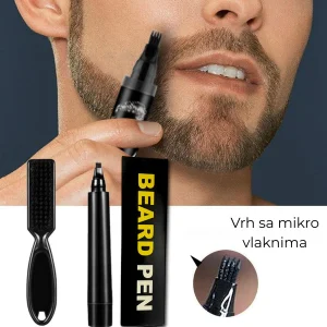 Olovka i četka za popunjavanje brade