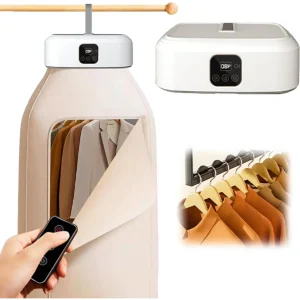 Prenosiva automatska sušilica i peglač odeće 2u1 – Sušenje bez gužvanja i pegle