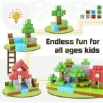 minecraft magnetne kocke pakovane u originalnu kutiju
