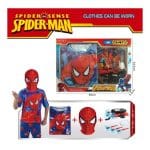 Kompletni Spiderman set za decu sa kostimom i launcherom