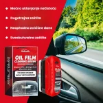 Četka i sredstvo za uklanjanje masnog filma sa auto stakala – 120 ml