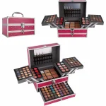 Profesionalni kofer makeup kolekcija na prenosivoj stalnoj