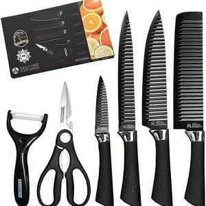 Set kuhinjskih noževa BlackEdge Pro – profesionalna preciznost u svakoj kuhinji