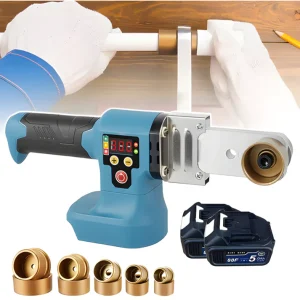 Aku Pegla za PVC i PPR Cevi sa 2 Baterije