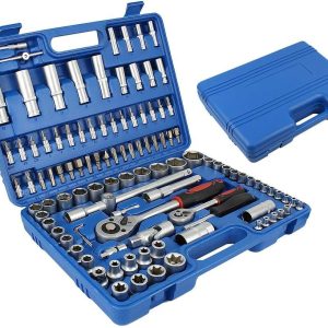 Set Gedora i Nastavaka 108 Delova – Profesionalni Alat u Koferu