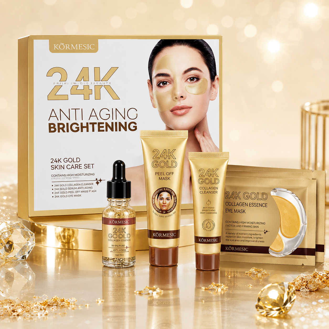 24k-zlatni-set-za-negu-lica-1 24K zlatni set za negu lica — prednja strana