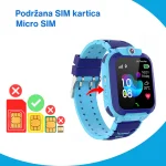 dečiji pametni sat — primena