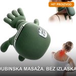 masažer za vrat i leđa — prednja strana