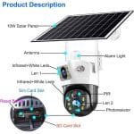 solarna kamera dva sociva - detalji