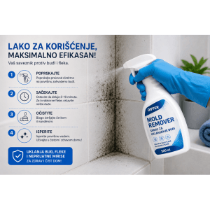 sprej za uklanjanje buđi — prednja strana