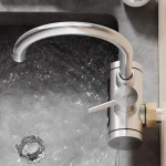 inox slavina sa grejačem za sudoperu - detalji