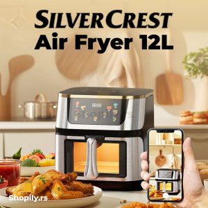 air fryer 12 litara — prednja strana