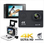 akciona kamera 4K WiFi — primena