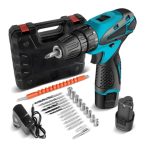 bežična aku bušilica brushless 12V — u upotrebi