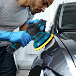 aku polirka za auto — prednja strana