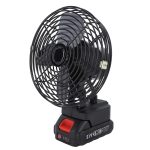 Aku ventilator u upotrebi na otvorenom prostoru — terasa ili bašta