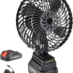 akumulatorski ventilator — u upotrebi