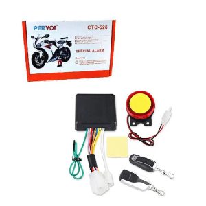 alarm za motor i skuter — u upotrebi
