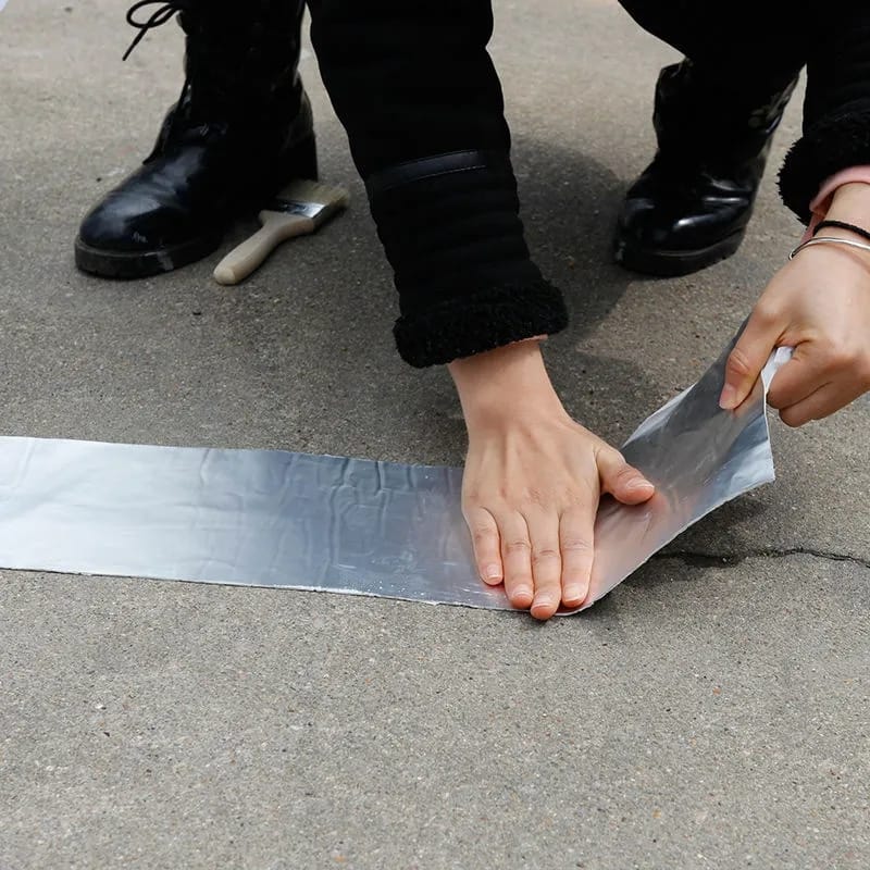 aluminijumska traka za zaptivanje aluminijumska traka za zaptivanje — u upotrebi