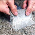 aluminijumska vodootporna traka — u upotrebi
