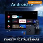 Android TV Box 8K — prednja strana