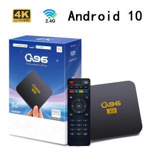 Android TV box 4K — prednja strana