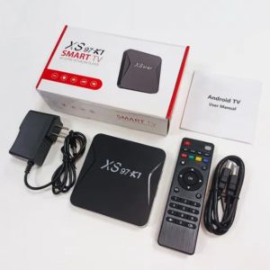 Android TV box 4K — prednja strana