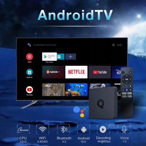 Android TV Box 8K — prednja strana