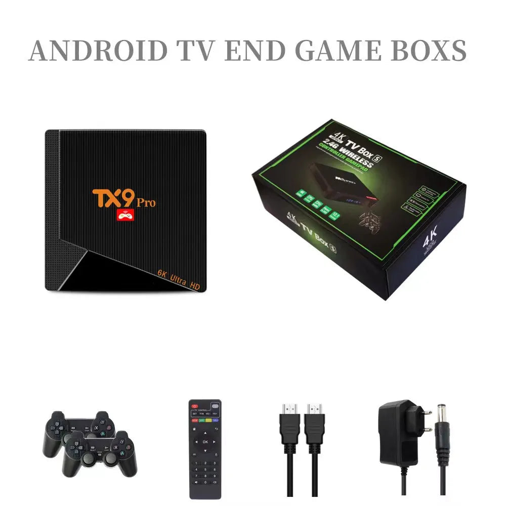 Android TV Box retro konzola — u upotrebi