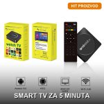 Android TV Box za pametni televizor — prednja strana