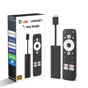 Android TV stik 4K — prednja strana