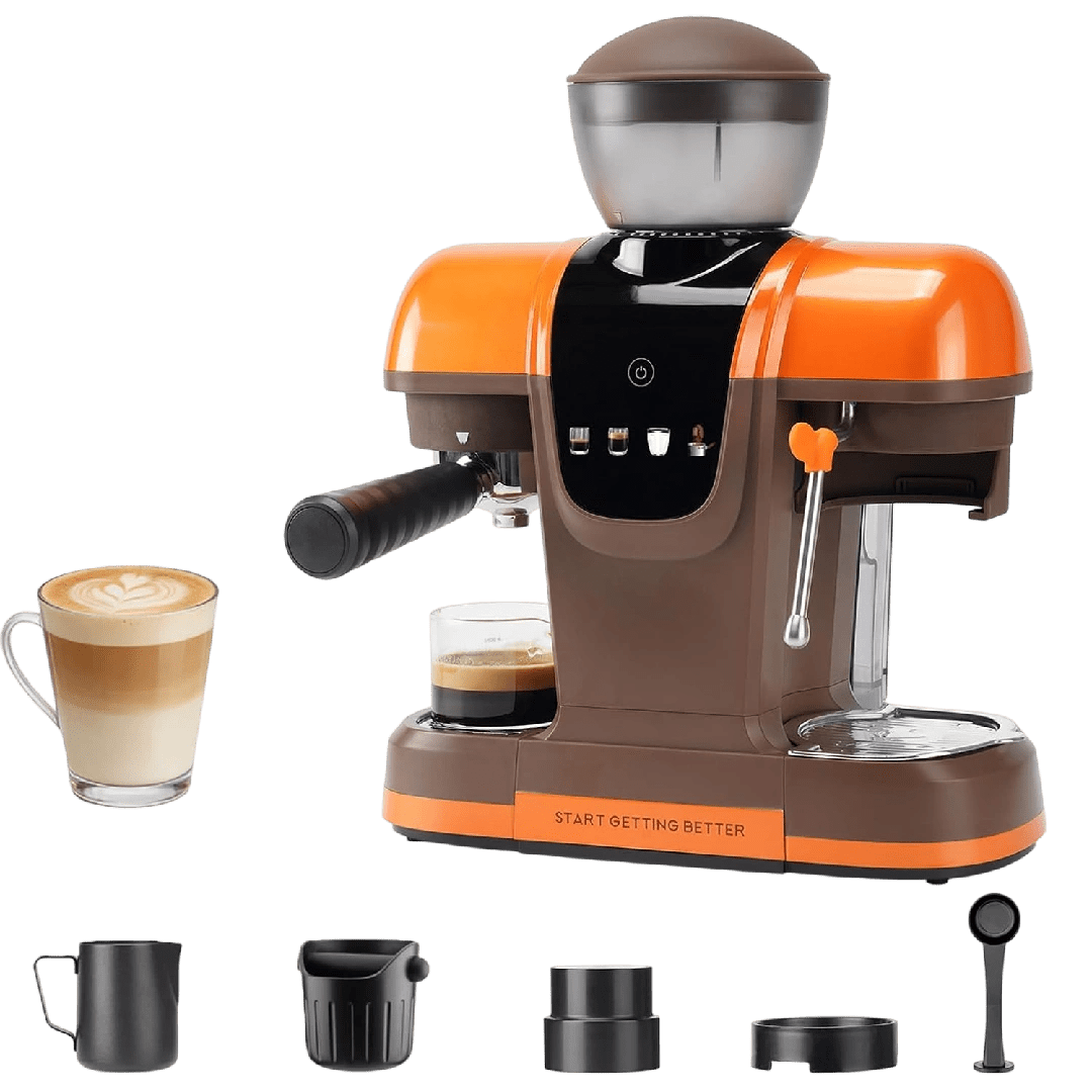 aparat-za-espresso-sa-mlinom-1 aparat za espresso sa mlinom — prednja strana