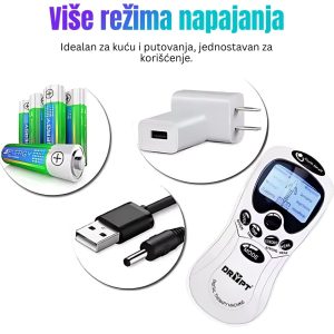 aparat za masažu i akupunkturu — prednja strana