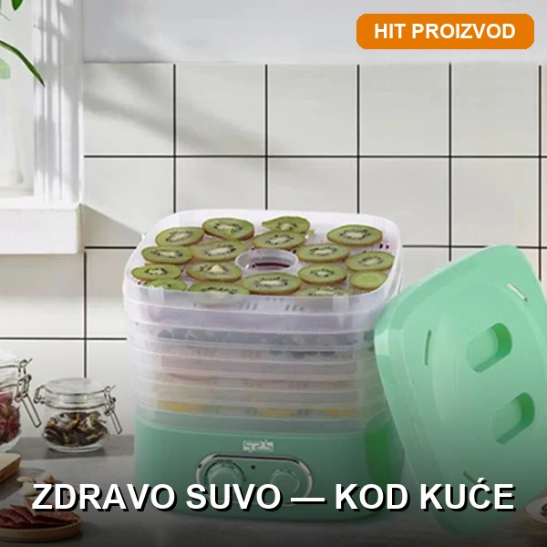 aparat-za-susenje-hrane-food-dehydrator-glavna-slika Aparat za sušenje hrane Food Dehydrator sa podesivom temperaturom na kuhinjskom pultu