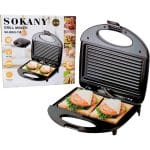 SOKANY SK-BBQ-132 aparat sa prikazom veličine i poređenja sa predmetima