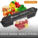 Aparat za vakumiranje kesa za hranu — vakumira i zavaruje u jednom koraku