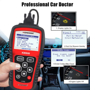 auto dijagnostika OBD2 — prednja strana
