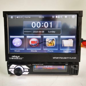 Auto multimedija izvlačivi panel 1DIN 7 inča Bluetooth ugao pregleda